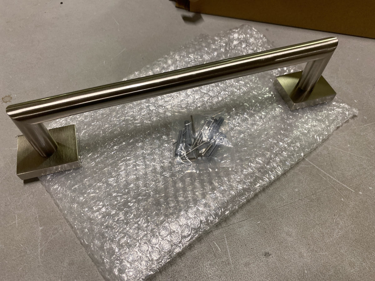 ICO Bath V6213 Volkano Crater 13" Towel Bar - Brushed Nickel