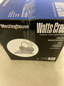 Westinghouse 6360900 Watts Creek 11" Tall LED Outdoor Wall Sconce - Galvanized Steel