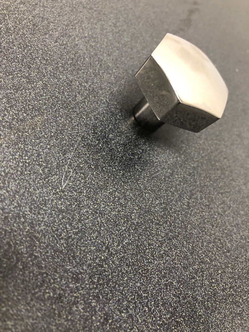 Emtek 86458US14 Mod Hex 1-1/2 Inch Geometric Cabinet Knob - Polished Nickel