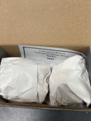 Omnia 473/55.SD3A Non-Turning One-Sided Door Knob with 473 Style Handle and Round Rose - Unlacquered Polished Brass