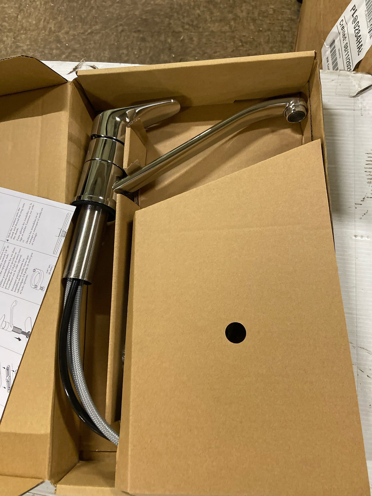 Sterling 24278-CP Valton 1.5 GPM Single Hole Kitchen Faucet - Includes Side Spray and Escutcheon - Polished Chrome