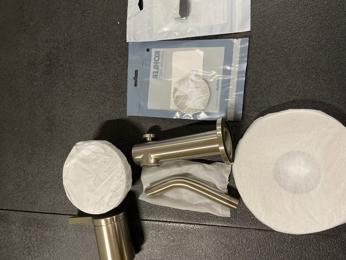 Kohler K-TS35322-4G-BN Elate Tub and Shower Trim Package with 1.75 GPM Single Function Shower Head - Vibrant Brushed Nickel