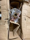 Quorum Lighting 628-6-60 Malin Chandelier, 6-Light 360 Total Watts, Antique Silver