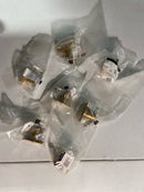 Baldwin 0425031 Solid Brass Adjustable Ball Catch with 1 Inch x 2-1/8 Inch Strike - Non-Lacquered Brass