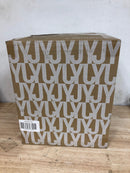 Stella 12" Moravian Star Metal/Clear Glass LED Pendant, Oil Rubbed Bronze/Mercury Glass