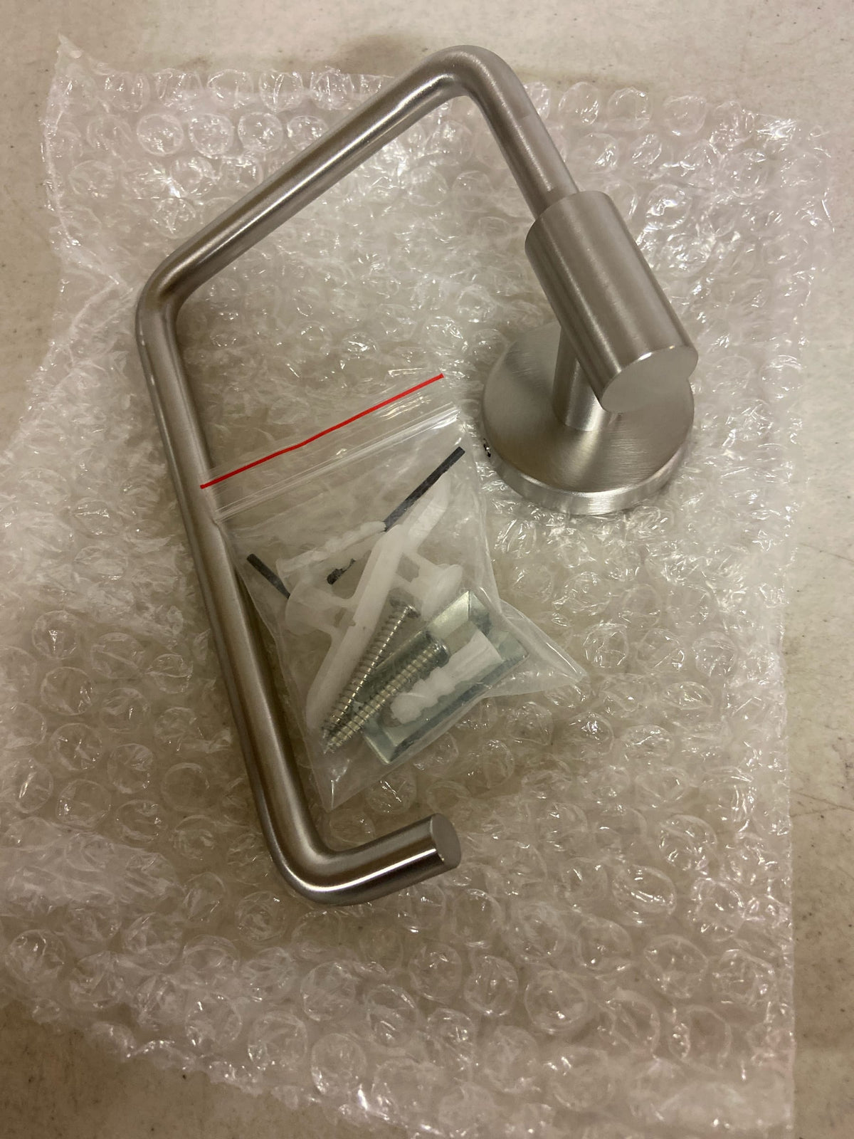 Amerock BH26541SS Arrondi 6-7/16" Wall Mounted Towel Ring - Stainless Steel