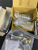 Signature Hardware 152857 Shannon Widespread Bathroom Faucet with Metal Cross Handles and Pop-Up Drain Assembly - Chrome