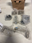 Baldwin 5162056PASS 5162 Passage Door Lever Set with R017 Rose from the Estate Collection - Satin Nickel