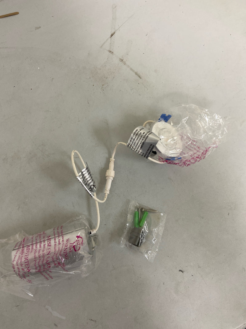 DALS Lighting GMB2-CC-WH Scope 2" Integrated LED Adjustable Canless Recessed Light - White