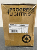 Progress Lighting P5774-20 Cylinder 1 Light Flush Mount Outdoor Ceiling Fixture - 5" Wide - Bronze