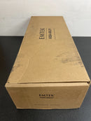 Emtek 4830US19 Baden Double Cylinder Keyed Entry Handleset - Flat Black