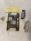 Baldwin 6320003R Right Handed Entrance and Apartment Mortise Lock with 2-1/2" Backset - Polished Brass