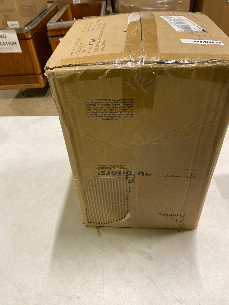 Minka Lavery Outdoor Post Lights 71216-143C Solida Exterior Post Lantern, 3-Light 180 Watts, Oil Rubbed Bronze