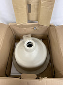 DXV D20120000.415 Pop 12" Circular Vitreous China Undermount Bathroom Sink with Overflow - Canvas White