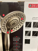 Delta 58569-SS-PR-PK In2ition 1.75 GPM 2-in-1 Multi Function Shower Head / Handshower with Hose and Shower Arm Mount Included - Lumicoat Stainless
