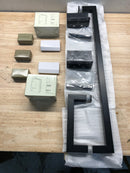 Glass Warehouse TBWH-39-MB Umbra 78" High x 39" Wide Hinged Frameless Shower Door with Clear Glass - Matte Black