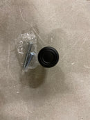 Amerock BP36774FB Ville 1-1/8 Inch Mushroom Cabinet Knob - Matte Black