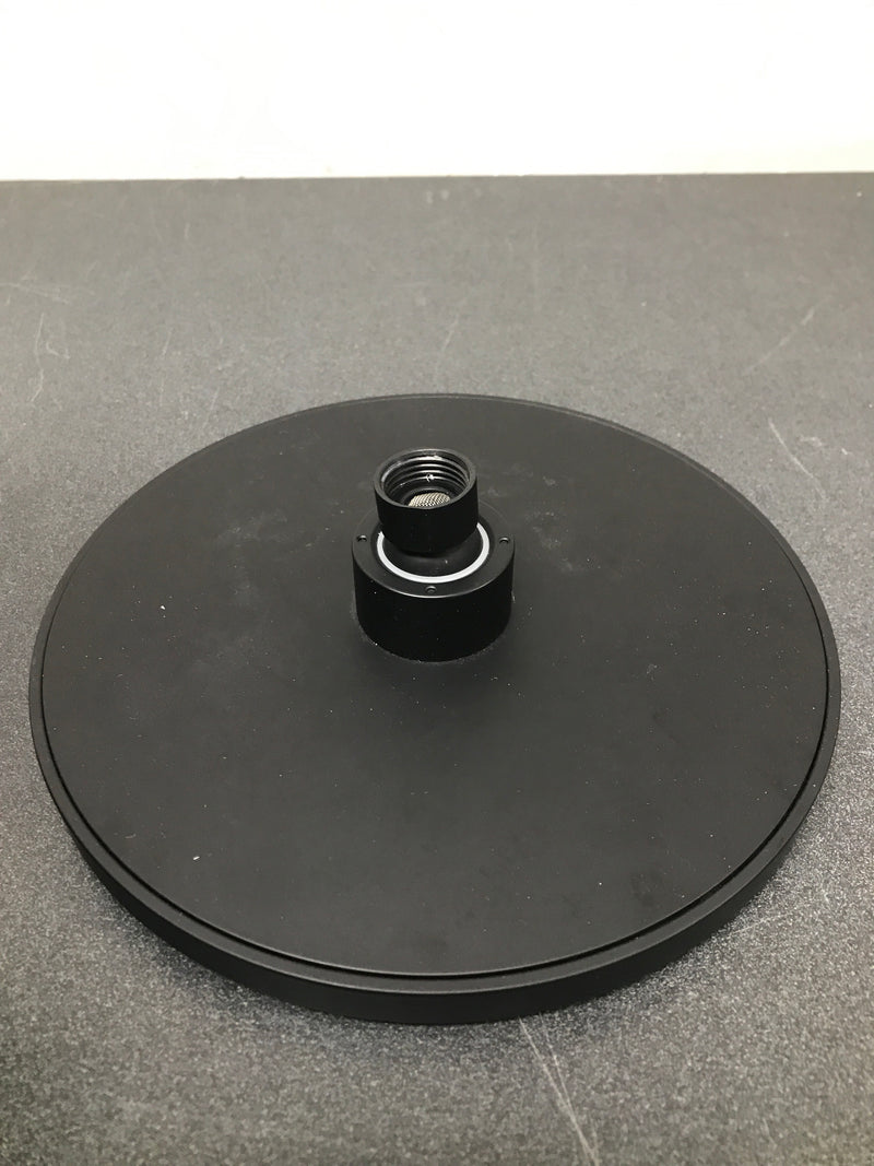 Signature Hardware 476849 1.8 GPM 8" Wide Modern Round Rain Shower Head - Matte Black