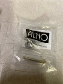Alno A814-34-PN Classic 3/4" Small Round Traditional Mushroom Solid Brass Cabinet Knob / Drawer Knob - Polished Nickel