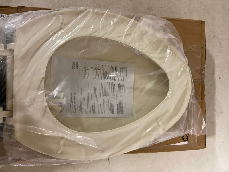 PROFLO PFTSE2000BS Elongated Closed-Front Toilet Seat and Lid - Biscuit