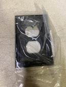 Amerock BP36522BBR Black 1-Gang Duplex Outlet Wall Plate (1-Pack)