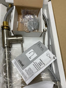 Rohl LS57L-STN-2 Pirellone 1.8 GPM Single Hole Pull Down Kitchen Faucet - Satin Nickel