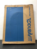 Duravit 0026290000 Elongated Closed-Front Toilet Seat with Soft Close - White