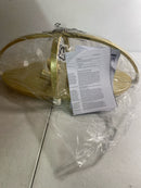 Golden Lighting 3167-FM24 OG Colson 23" Wide Flush Mount Ceiling Fixture - Olympic Gold