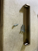 Sietto P-2002-8-SN Hammered 8 Inch Center to Center Handle Cabinet Pull - Satin Nickel