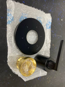 Miseno MNODT660FB Elysa Single Handle 6 Function Diverter Valve Trim - Less Valve - Flat Black