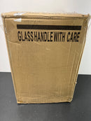 Kichler 43436AUB Colerne Single Light 15" Tall Wall Sconce with Seedy Glass Cylinder Shade - Auburn Stained