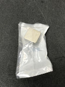 Alno A2955-MN Quadrato 1-1/4" Grooved Square Cabinet Knob / Drawer Knob - Made in Italy - Matte Nickel