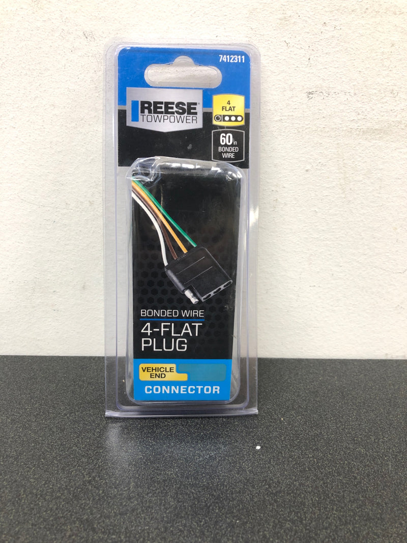 Reese Towpower 7412311 4-Way Flat Vehicle End Connector 