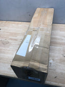 Glass Warehouse TBWH-39-MB Umbra 78" High x 39" Wide Hinged Frameless Shower Door with Clear Glass - Matte Black