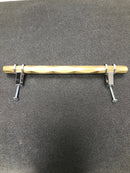 Amerock BP36650BBZ26 London 6-5/16 Inch Center to Center Bar Cabinet Pull - Golden Champagne / Polished Chrome