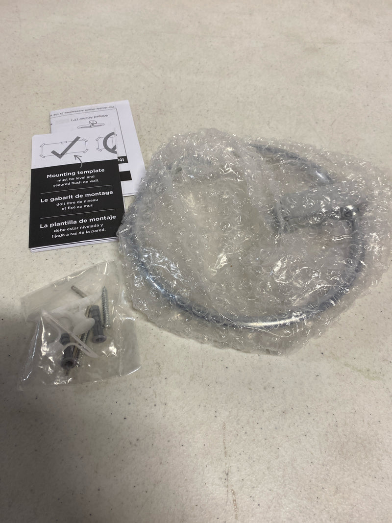 Amerock BH3608226 Monument 6-1/2 in. (165 mm) L Towel Ring in Chrome