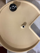 Rev-a-shelf 3472-32-15-52 32 in. Almond Polymer Kidney Lazy Susan Set