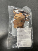 Hickory Hardware P243-SBZ Partial Inset Traditional Cabinet Door Hinge with Self Closing Function (Package of 2) - Satin Bronze