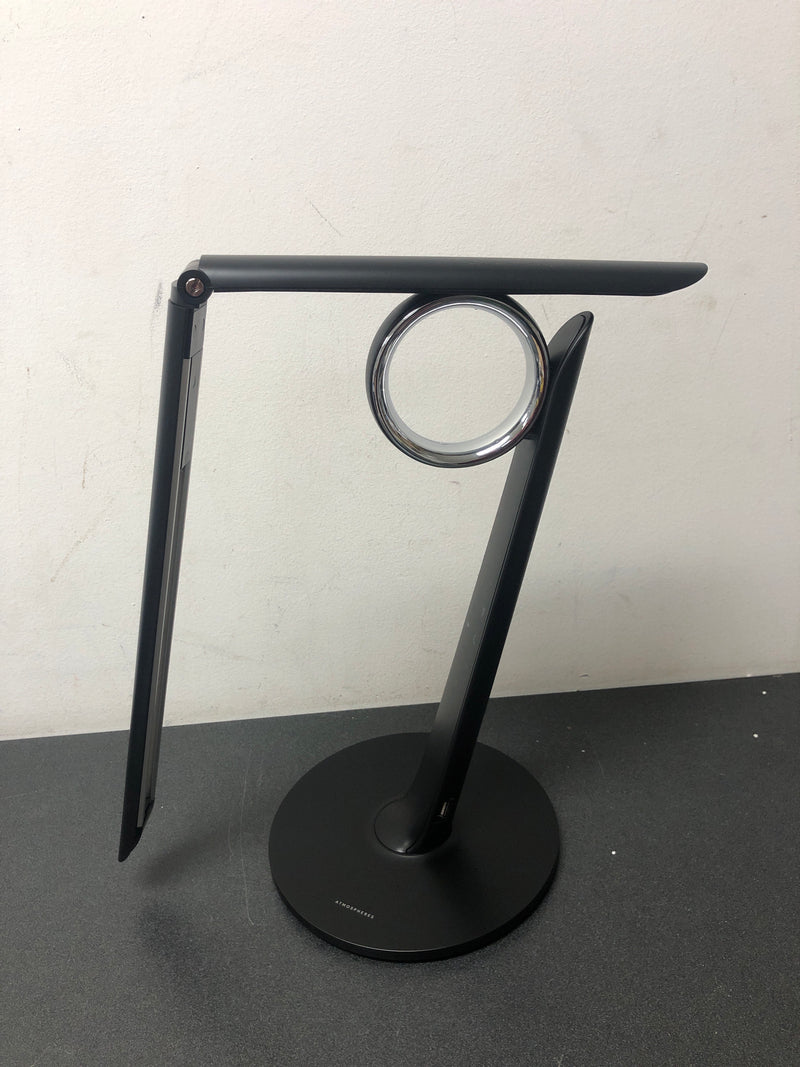 Tzumi 7865HD Atmosphere 16 in. Black Modena LED Lamp