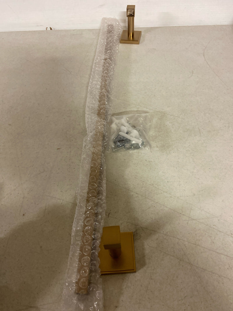 Amerock BH36074CZ | Champagne Bronze Towel Bar | 24 in (610 mm) Towel Rack | Appoint | Bathroom Towel Holder | Bathroom Hardware | Bath Accessories