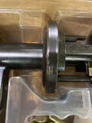 Kwikset 740TDL-11PS Trafford Single Cylinder Keyed Entry Door Lever Set with Round Rose and SmartKey - Venetian Bronze