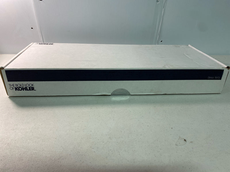 Kohler K-7271-BL Clearflo 1-1/2" Toe-Tap Tub Drain Kit - with Brass Slotted Overflow - Matte Black