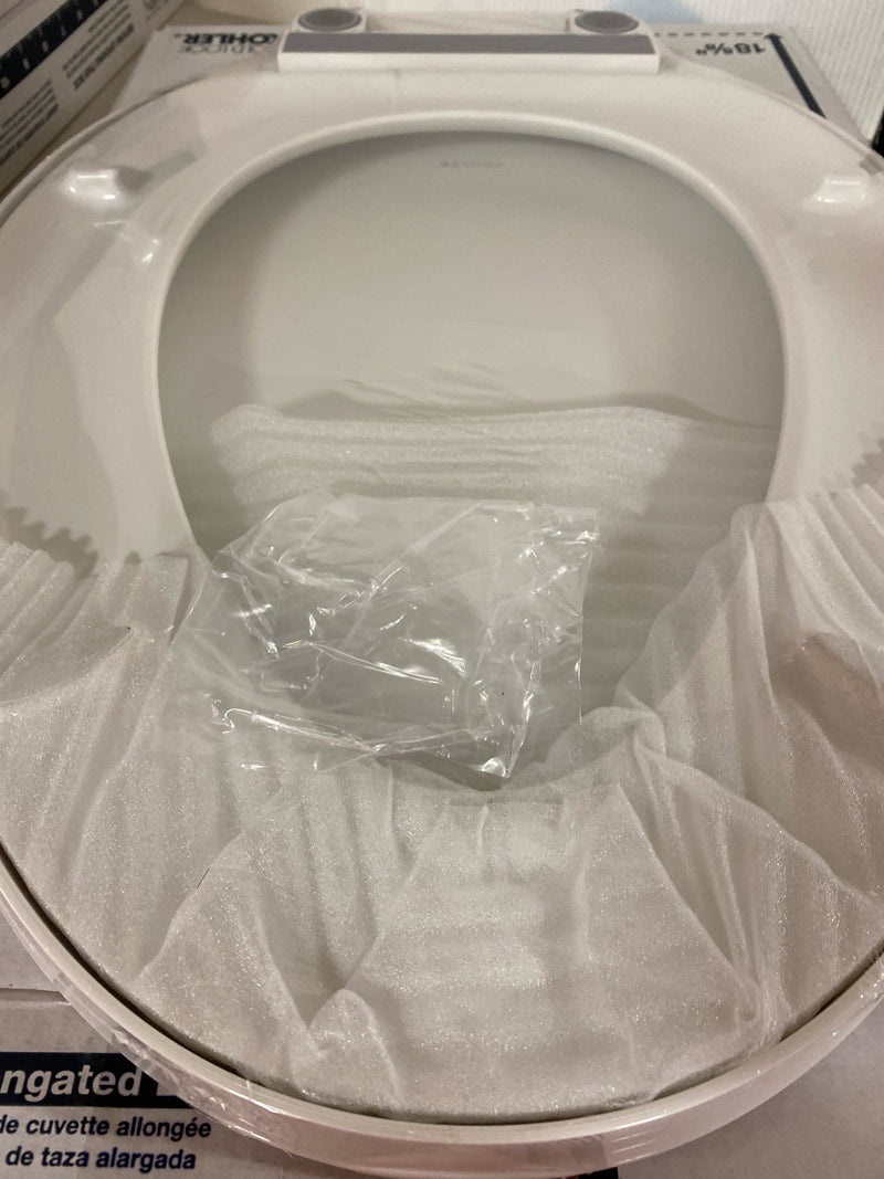 Kohler K-26801-0 Impro Elongated Closed-front Toilet Seat - White