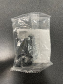 Amerock PK3180TBFB Functional Partial Wrap Full Inset Hinge with Ball Tip - Single Hinge - Flat Black