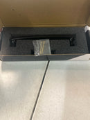 Alno C211-6-BRZ Luxury 6" Center to Center Glam Solid Brass Bar Cabinet Pull with Swarovski Crystals - Bronze