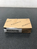 Baldwin 5513190 Passage Door Lever Latch for 2-3/8" Backset - Satin Black