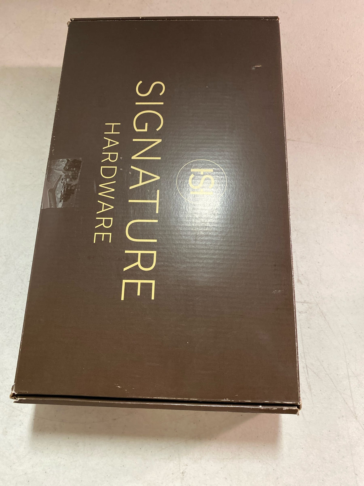 Signature Hardware SHWSCLZ107LH Lentz 1.2 GPM Single Hole Bathroom Faucet Only - Less Handle and No Overflow - Chrome