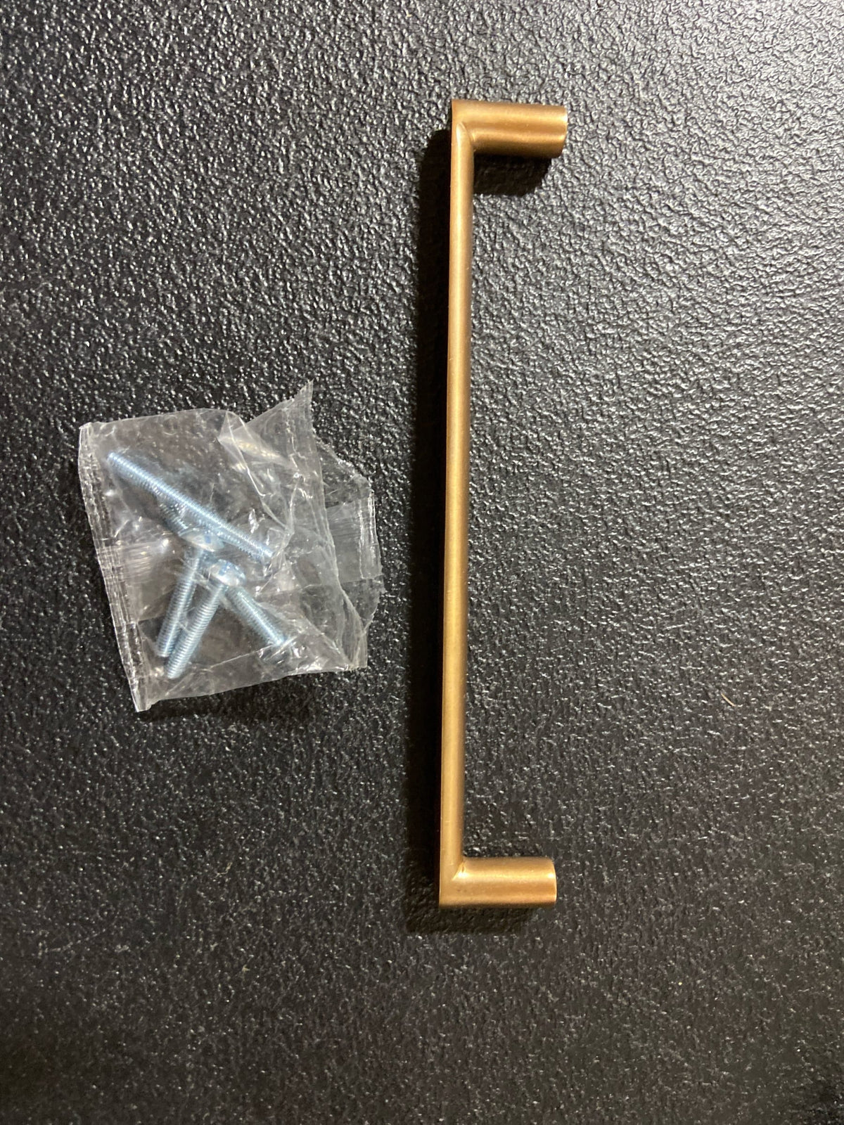 Signature Hardware 954003-6516 Novak 6-1/4 Inch Center to Center Handle Cabinet Pull - Vintage Brass