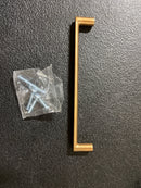 Signature Hardware 954003-6516 Novak 6-1/4 Inch Center to Center Handle Cabinet Pull - Vintage Brass