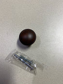 Top Knobs M1225 Rounded 1-1/4 Inch Mushroom Cabinet Knob from the Dakota Collection - Patina Rouge